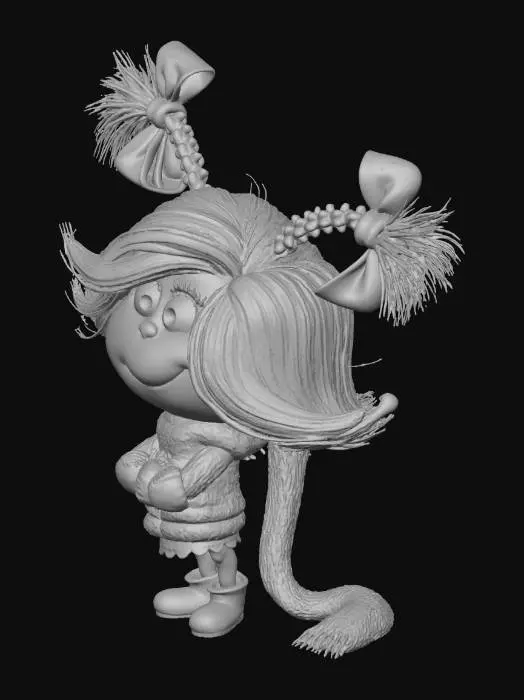 3D model for Whimsical Braids