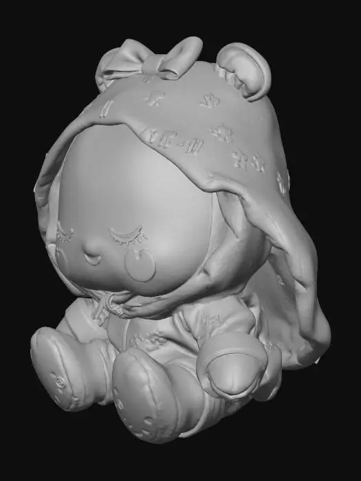 3D model for Cactus Cuddle Bear