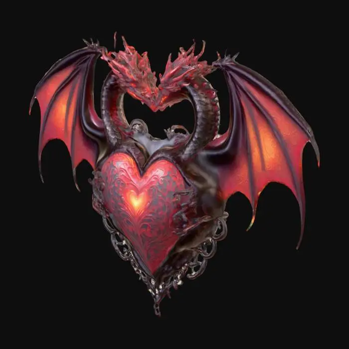 3D model for Eternal Dragon Hearts