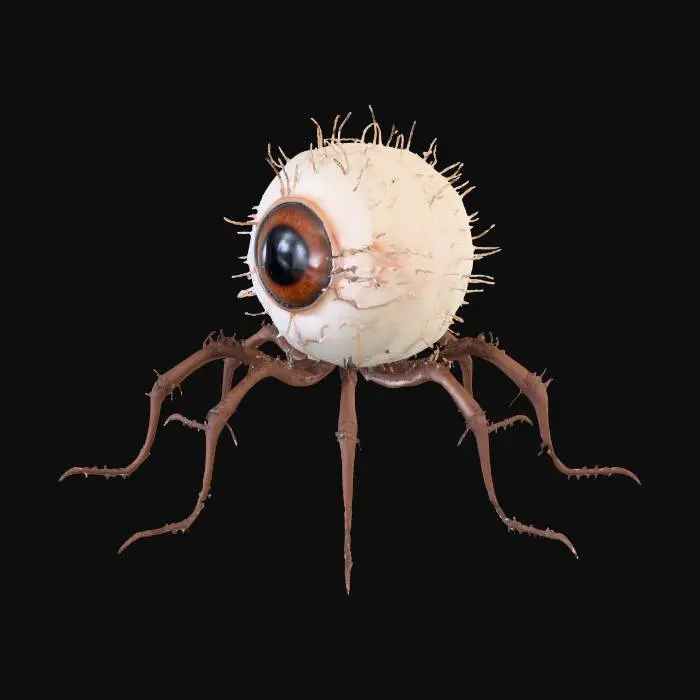 3D model for A walking Eyeball