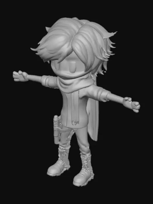 3D model for Knight of Shadows
