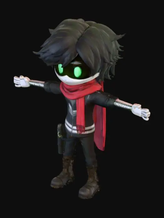 3D model for Knight of Shadows