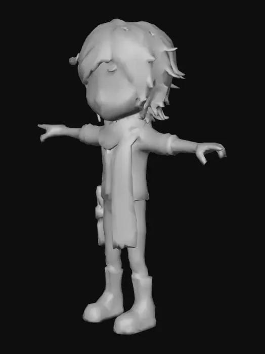 3D model for Knight of Shade