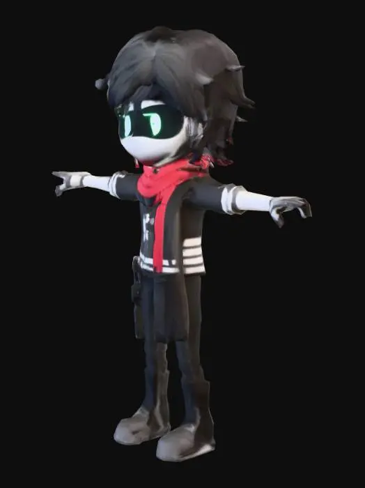 3D model for Knight of Shade