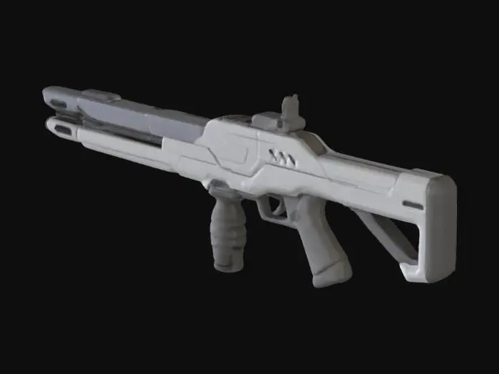 3D model for Futuristic Pulse Rifle