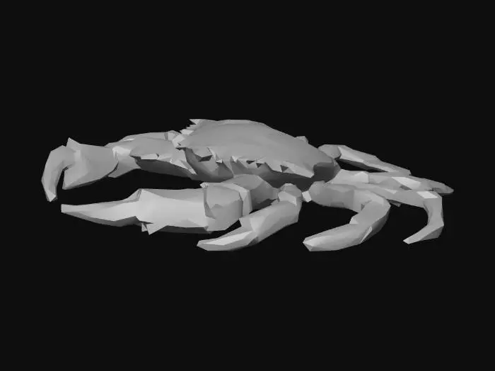 3D model for Mr Crab