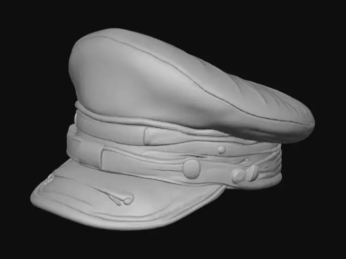 3D model for Hight Military officer