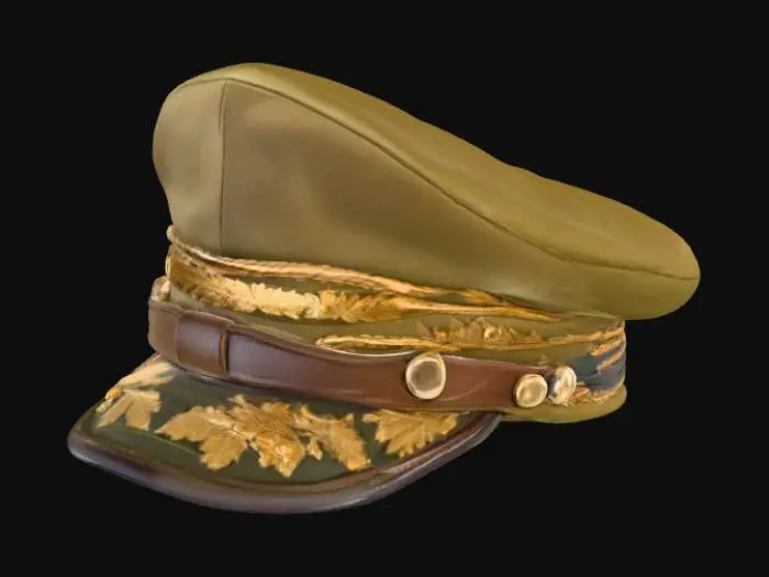 3D model for Hight Military officer