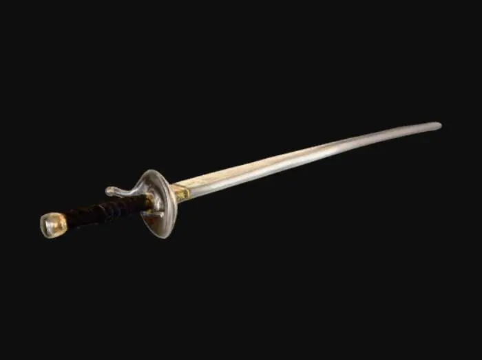 3D model for Cerimonial Sword, 1940, british empire.