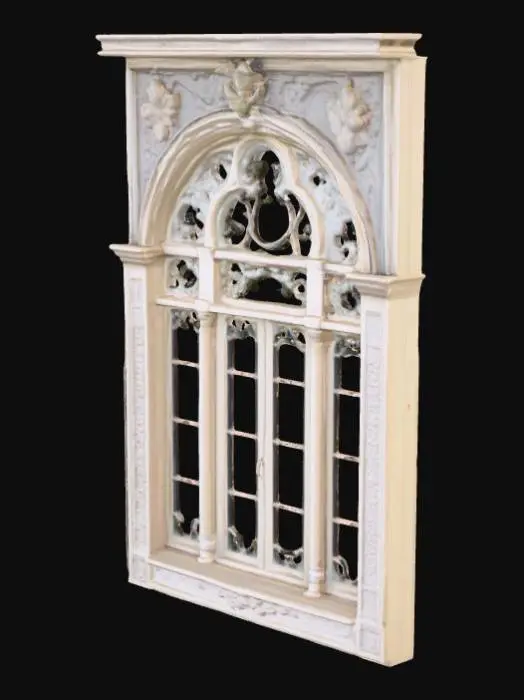 3D model for 1940, imperial palace, high quality window.
