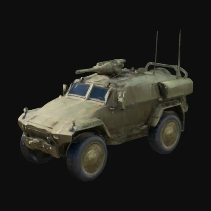 3D model for War car