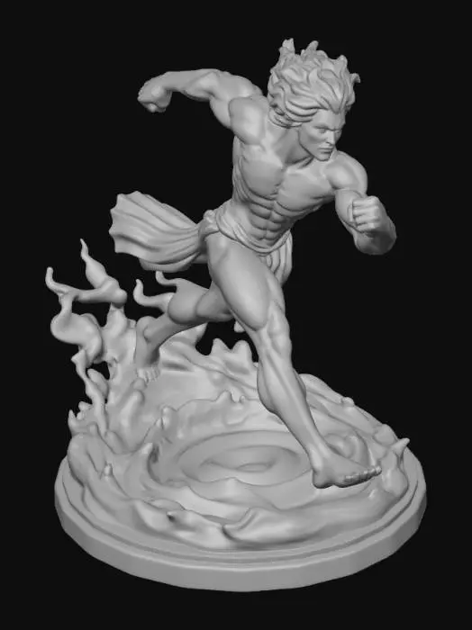 3D model for THE RUNNER - ENTIDADES CÓSMICAS - BY RAIAL