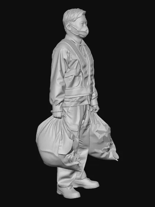 3D model for Waste Collector
