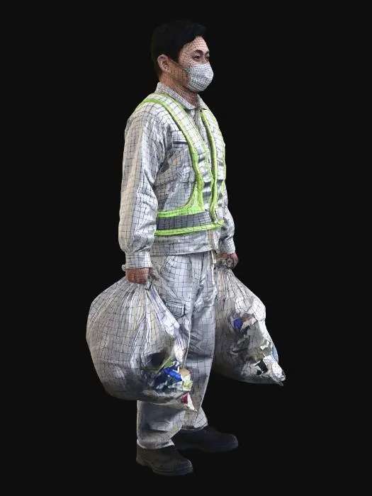 3D model for Waste Collector