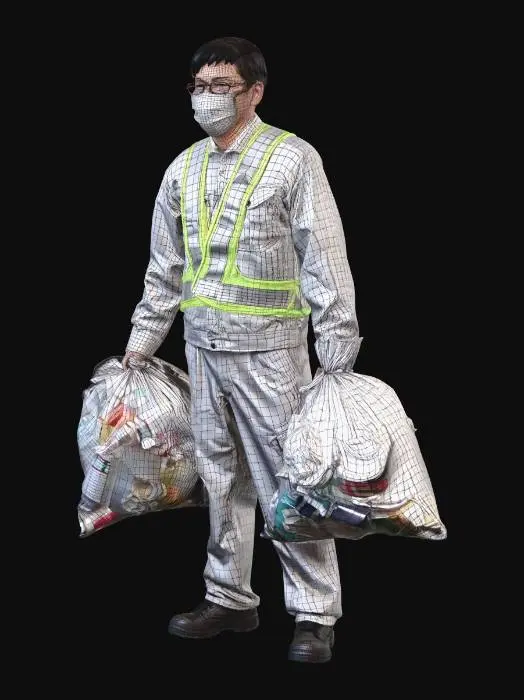 3D model for Trash Collector