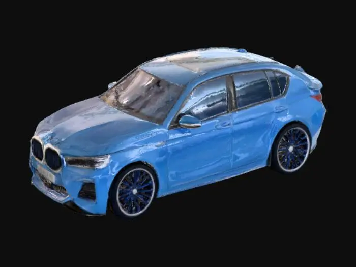 3D model for Blue Elegance