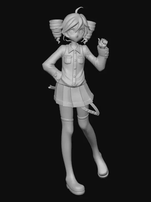 3D model for Kasane Teto
