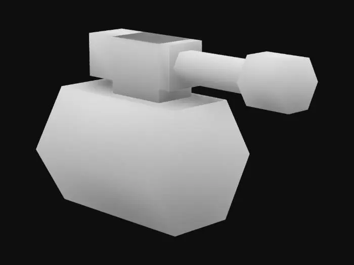 3D model for VTank_Chaingun