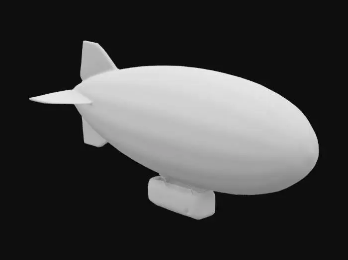 3D model for Small blimp 