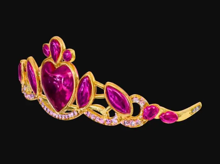 3D model for Heart of the Tiara