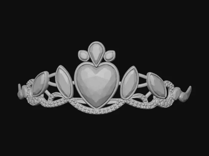 3D model for Heart of the Tiara