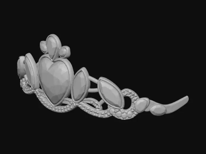 3D model for Heart of the Tiara