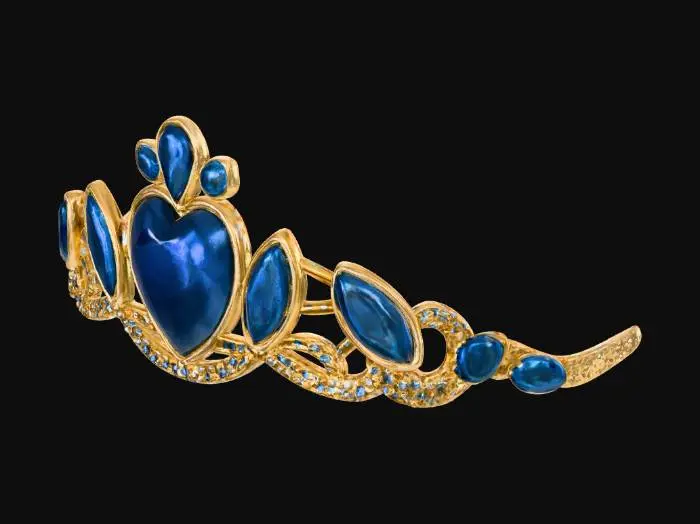 3D model for Heart of the Tiara