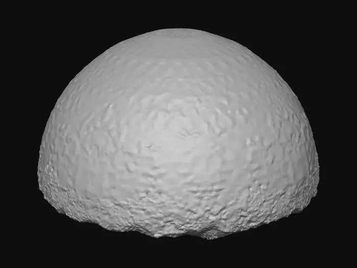 3D model for Third America Earth's flat green lands