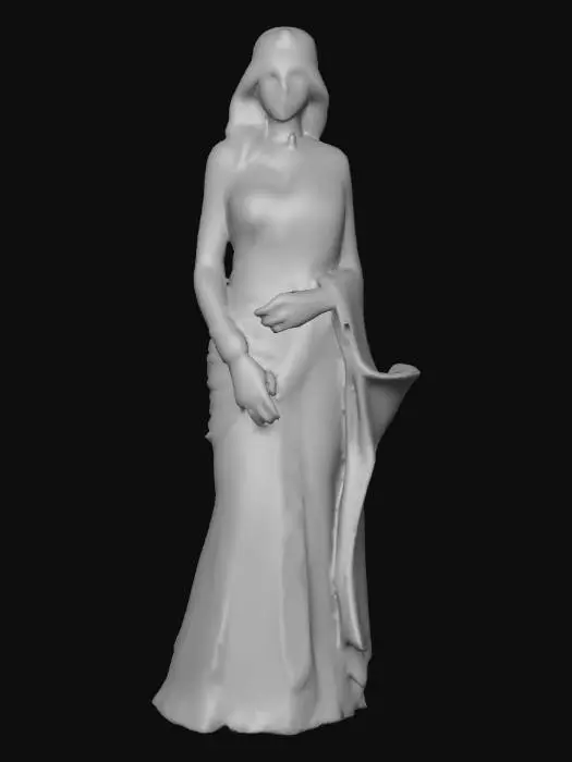 3D model for A light brown Cleopatra pretty lady