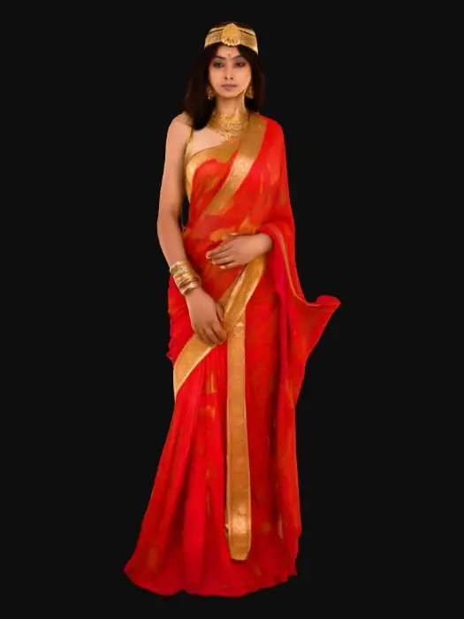 3D model for A light brown Cleopatra pretty lady