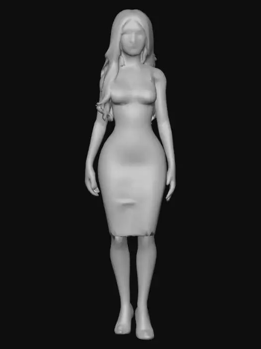 3D model for The Sims 2 Dina Caliente 
