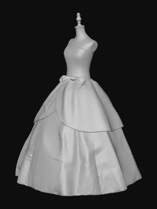 3D model for Pink Princess Dress