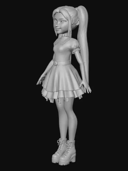 3D model for Monster High Frankie Stein Gen 1 Model 3d