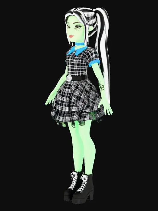 3D model for Monster High Frankie Stein Gen 1 Model 3d