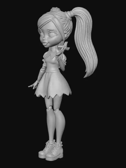 3D model for Monster High Frankie Stein Gen 1 Model 3d