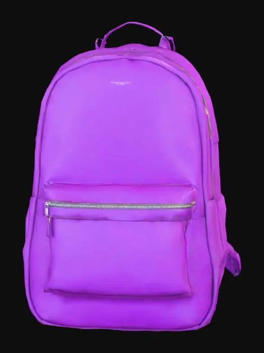 3D model for A traveling purple backpack