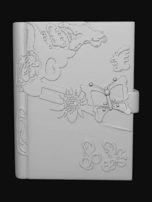 3D model for Butterfly Dreams With Butterfly Lock