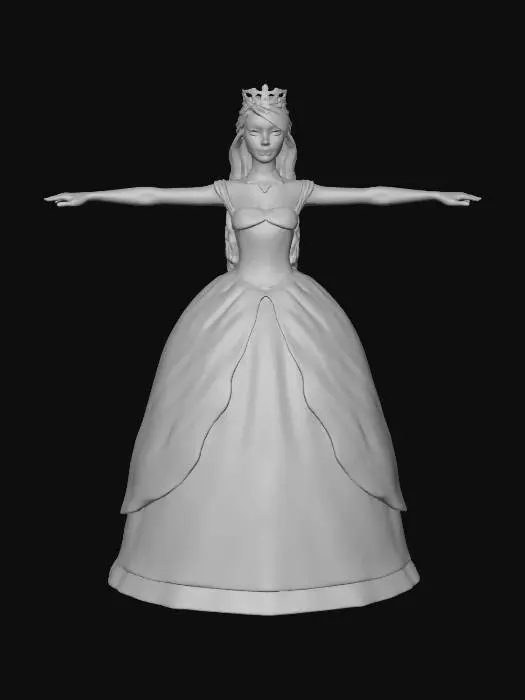 3D model for Princess of Starlight