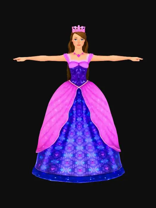3D model for Princess of Starlight