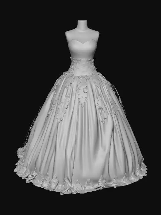 3D model for Rose Elegance