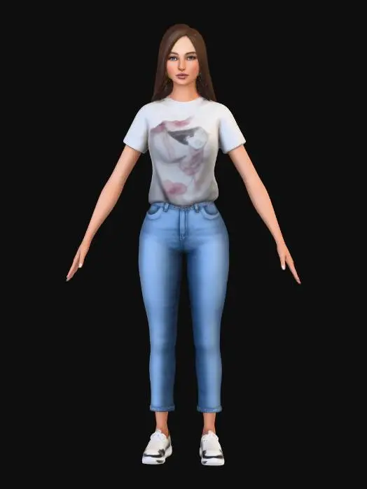 3D model for CeCe's Joyful Stroll