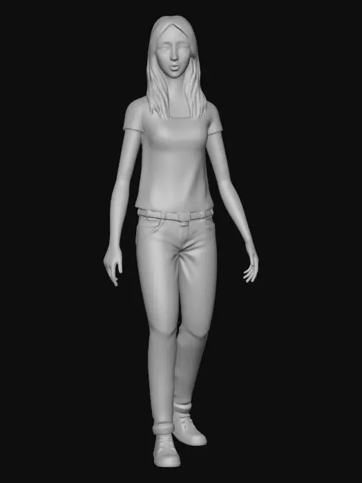 3D model for Bella's Staircase Stroll