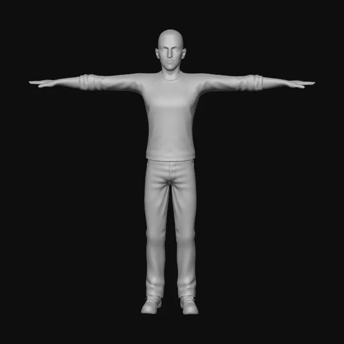 3D model for Sim Living Room Pose