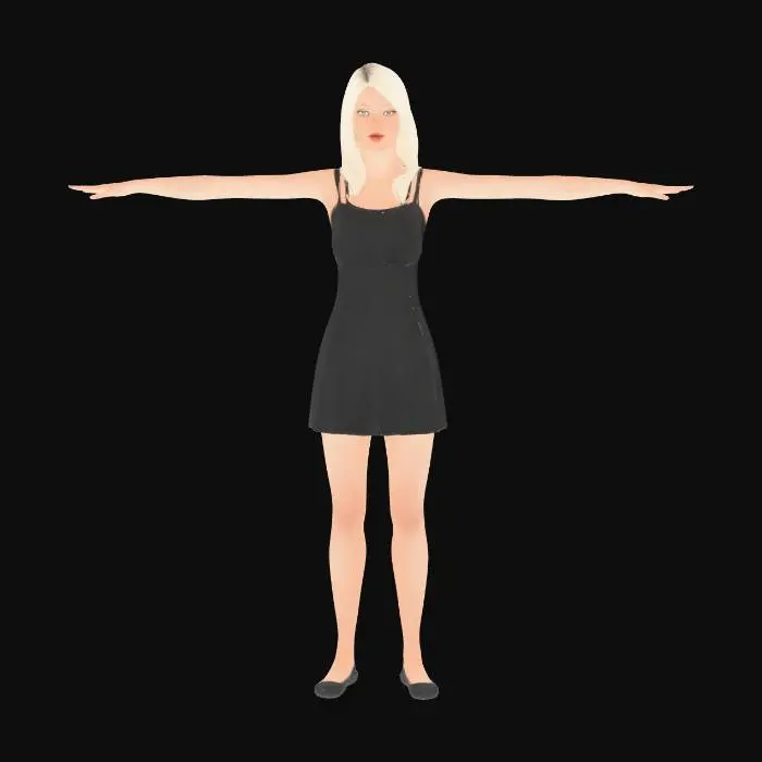 3D model for City Stroll Girl