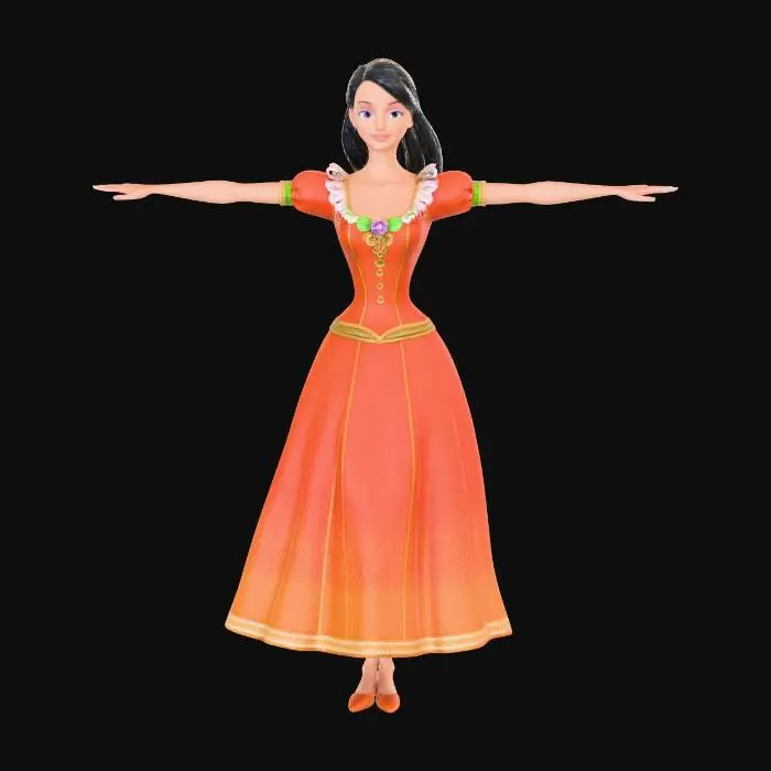3D model for Princess in the Grand Hall