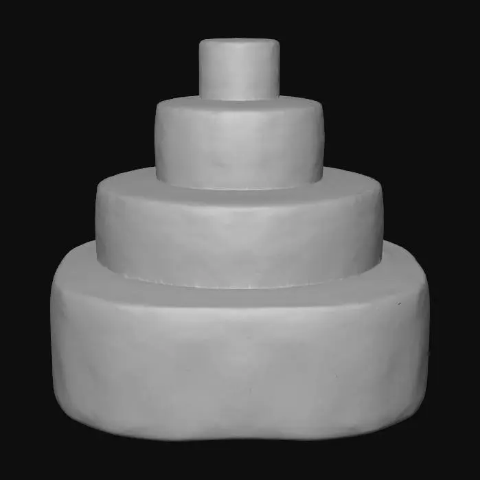 3D model for Magical Shining Cake