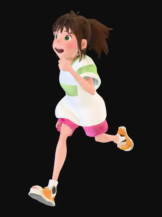 3D model for Running Free