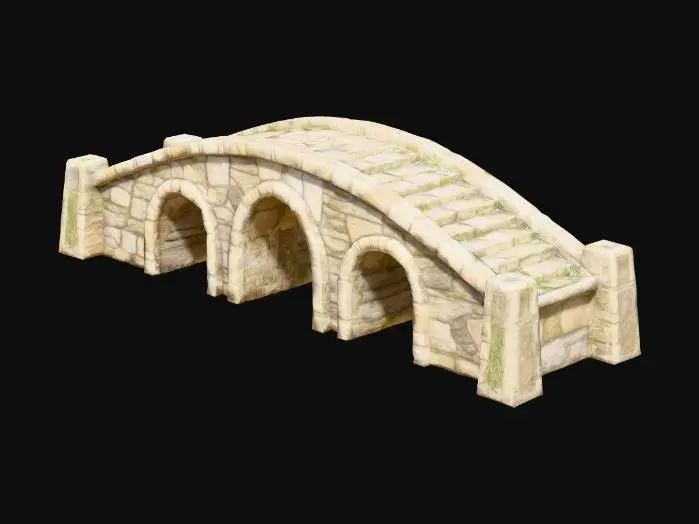 3D model for Please provide an image of the bridge from the provided reference