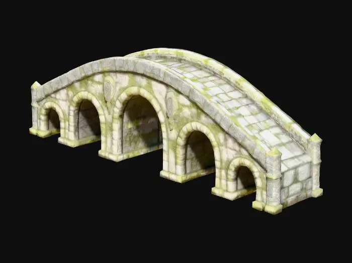 3D model for Please provide an image of the bridge from the provided reference