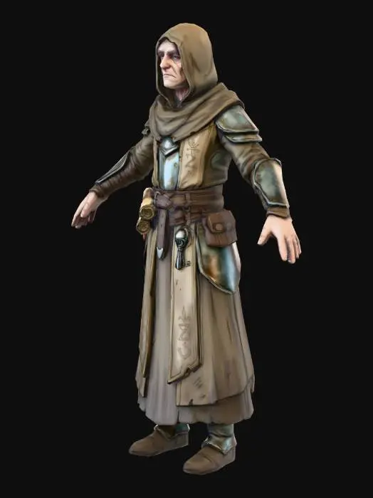 3D model for Elder Mage